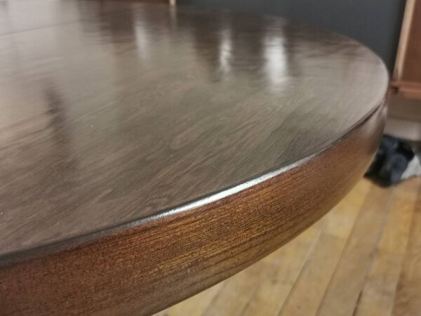 Table à manger extensible ronde Baumann