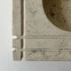 Travertine ashtray, E.Mari for Fratelli Manelli, design 1970