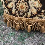 Vintage velvet armchair