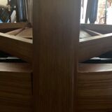 Scandinavian round table with extension