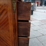 Old Louis XVI style chest of drawers in marquetry
