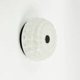 Pair of Mid-Century Diamond Glass Wall Lights from Limburg, Germany, 1960s