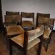 Set de 6 chaises 1980 style scandinave