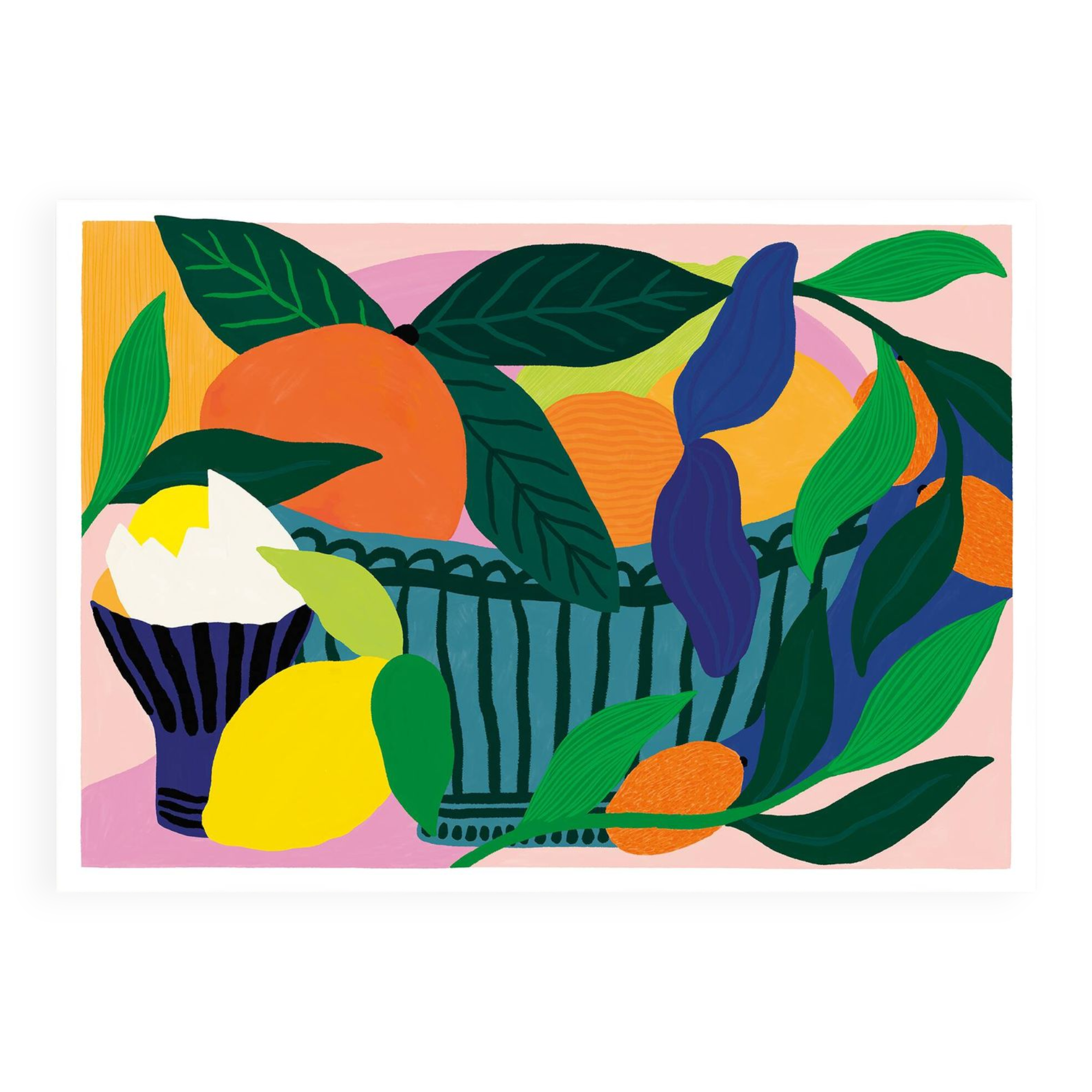 THE BASKET - A4 illustration