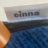 Fauteuil Cinna design 1980, bleu pop