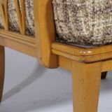 True vintage design armchair by Knoll, lounge style with armrests, 1960s