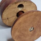 Old wooden hat shape on foot, 1900