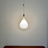 Lampe à Suspension Opaline par Uno et Östen Kristiansson