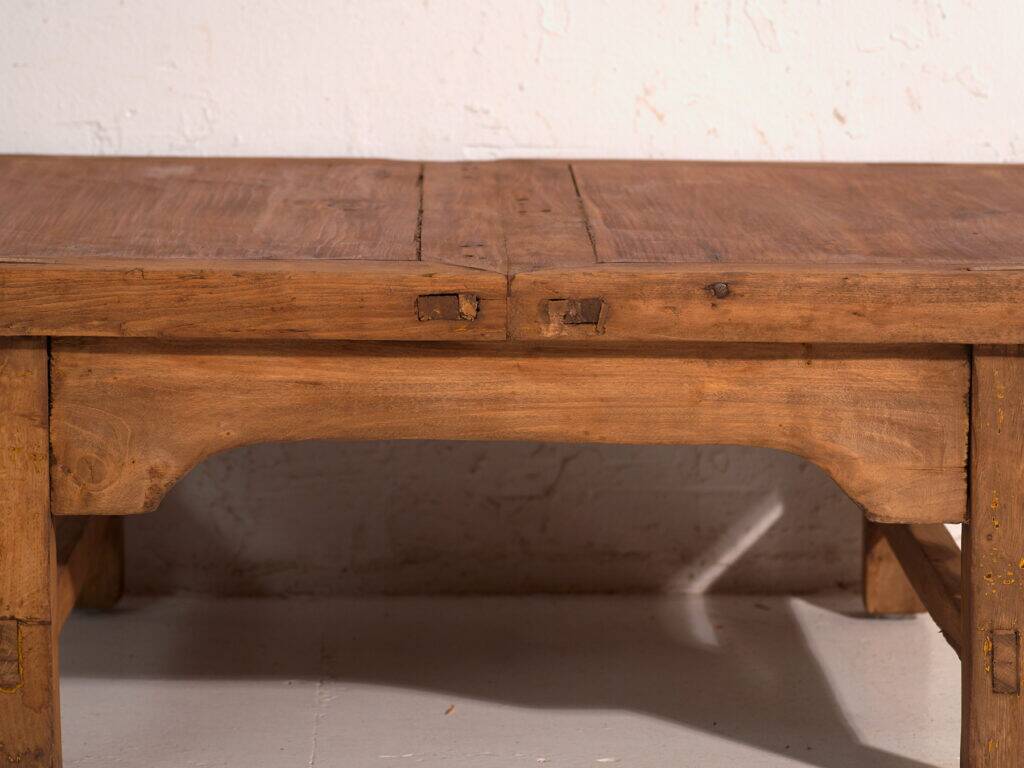 Antique pine coffee table – China, circa 1890