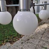 Chrome chandelier