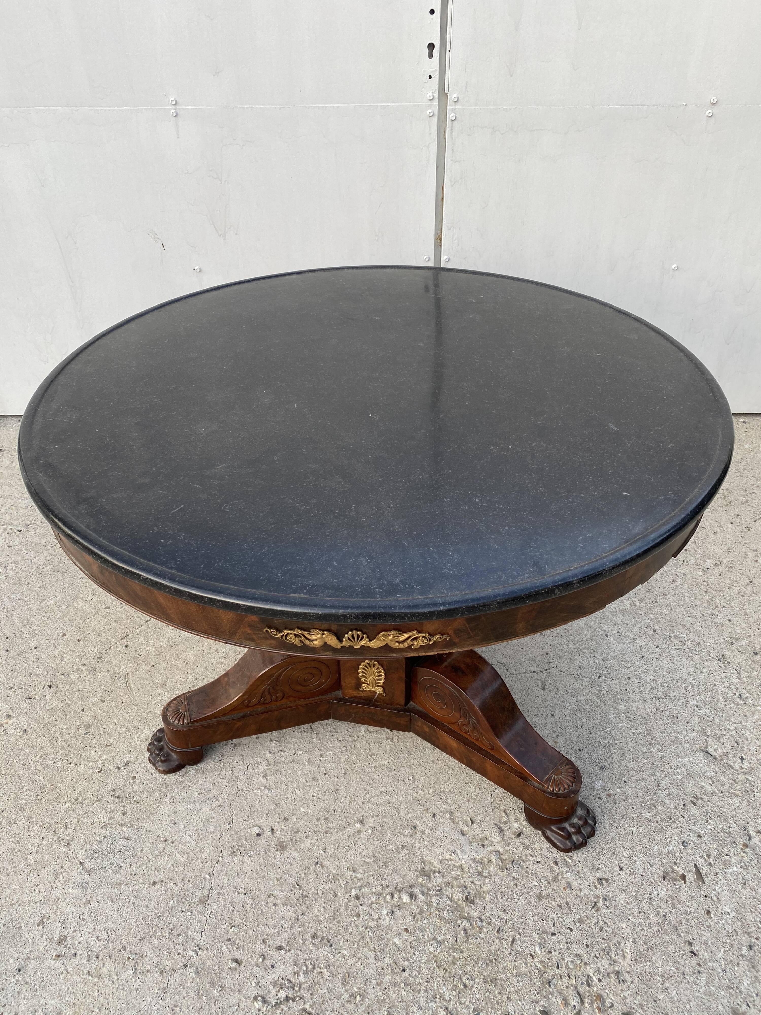 Side table 19th era Charles X