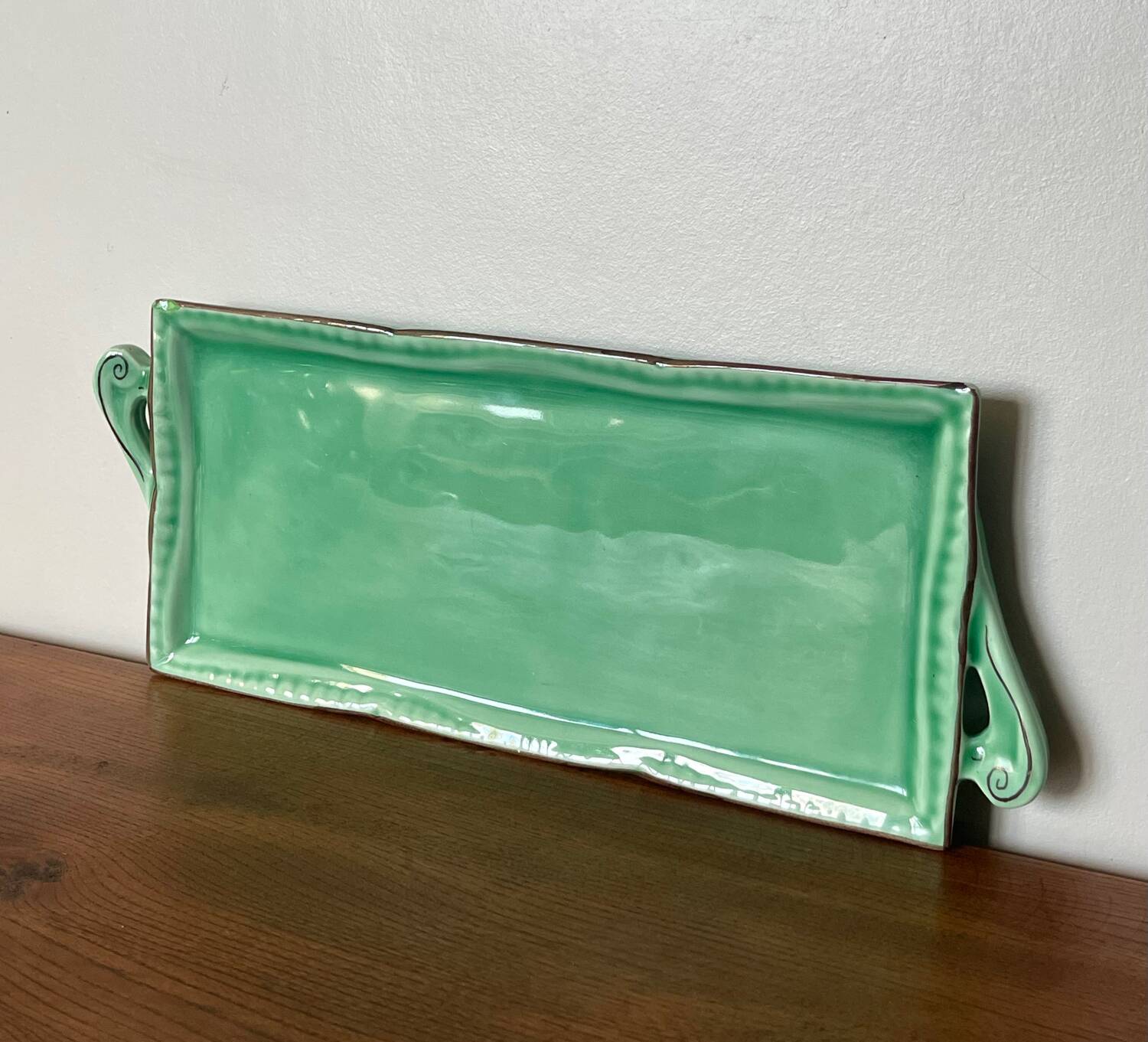 Vallauris ceramic plate.