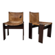 Pair of Monk chairs by Afra and Tobia Scarpa for Molteni, 1970