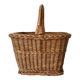 Vintage basket in woven rattan