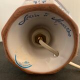 Earthenware lamp Lallier de Moustiers