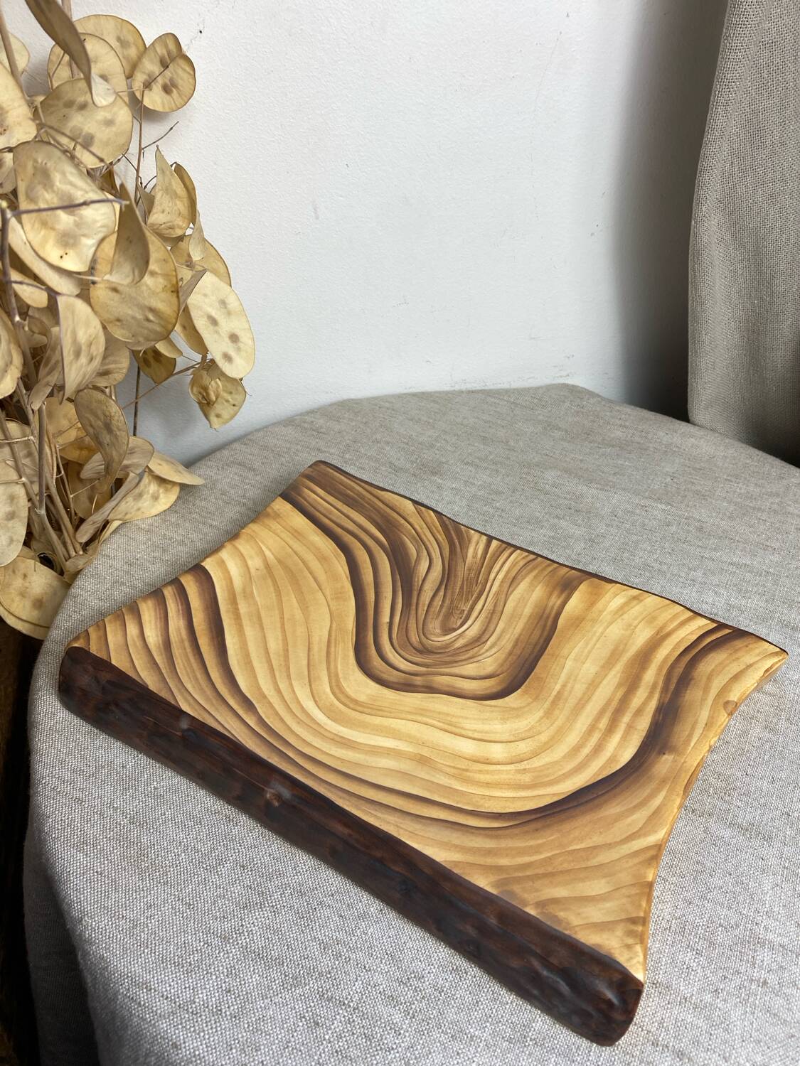 Ceramic dish, Grandjean, Vallauris