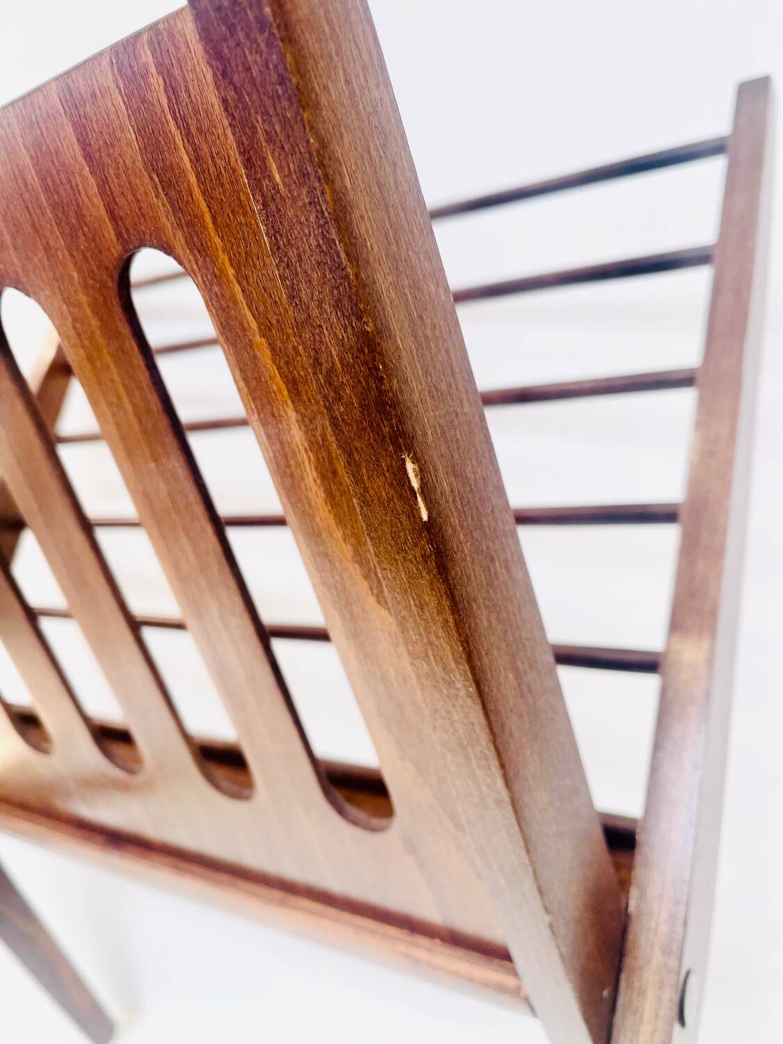 Folding magazine rack Cees Braakman – Teak – Netherlands, 1960s
