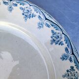 Ancien plat rond en Terre de fer, HB&Cie Bordeaux