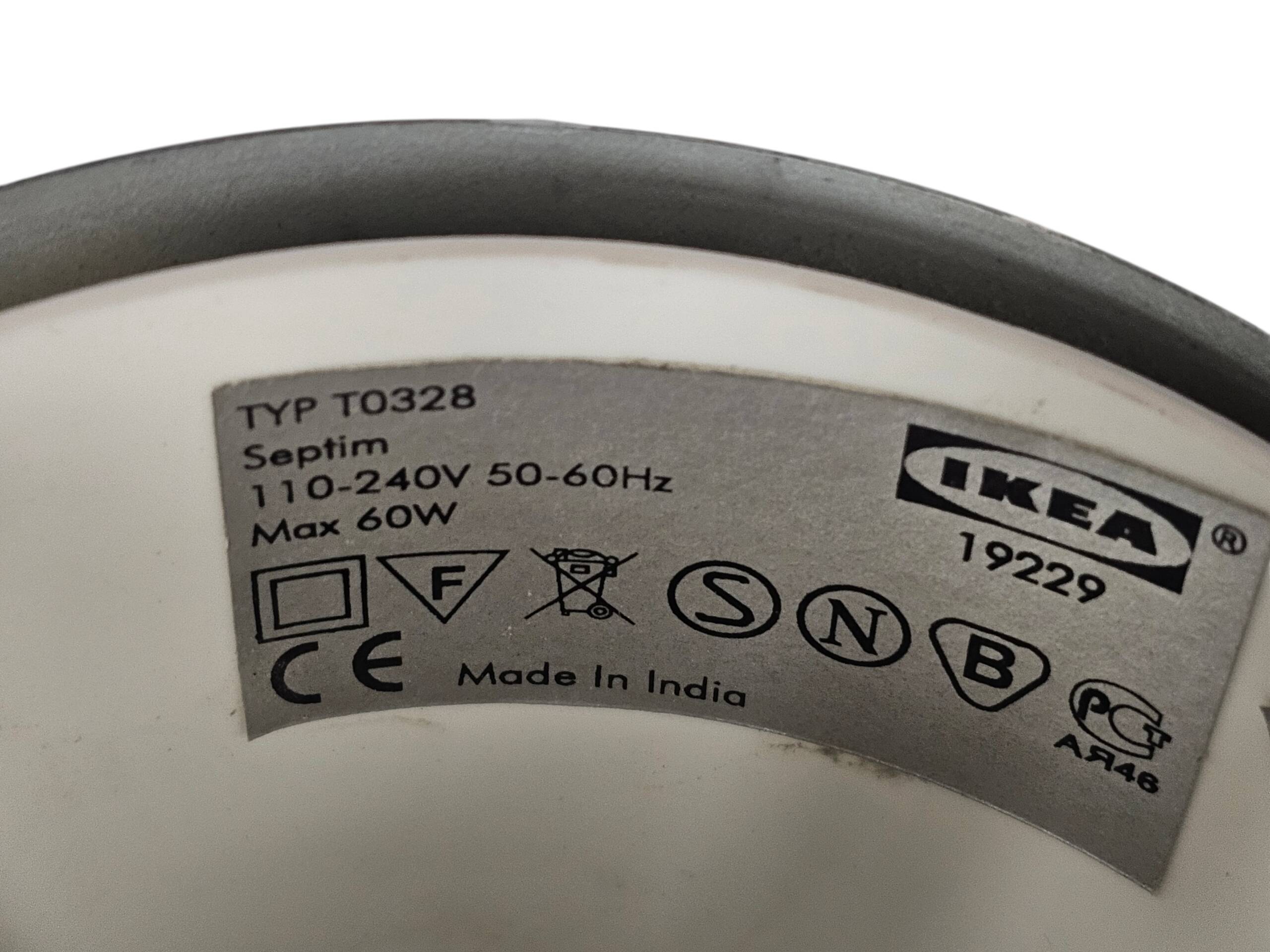 Ikea - design Mikael Warnhammar - model Septim - type T0328 - Septim - 2003
