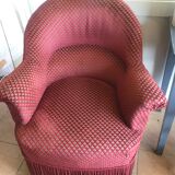 Fauteuils crapaud en velour