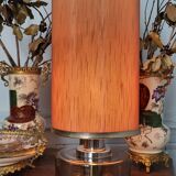 Smoked glass lamp from the 70s