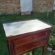Pair of Louis XVI bedside tables.
