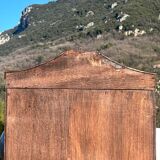 Flamed Mahogany Library in Regency style.