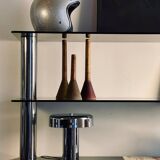 Italian design bookcase/room divider from the 1970s