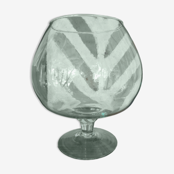 Glass terrarium cutting vase