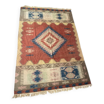 Turkish Kilim rug from Anatolia