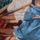 Oil painting on canvas, signed Hidalgo 1994, 46x58cm with frame.