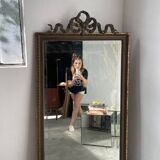 1900 mirror with ribbons