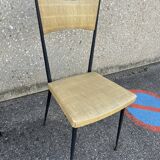 4 chairs Vintage Colette Gueden