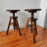 Old workshop screw stools