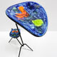 Animal-shaped pocket table in wrought iron and ceramic. France, 1960s.