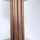 1940s Art Deco oak desk lamp