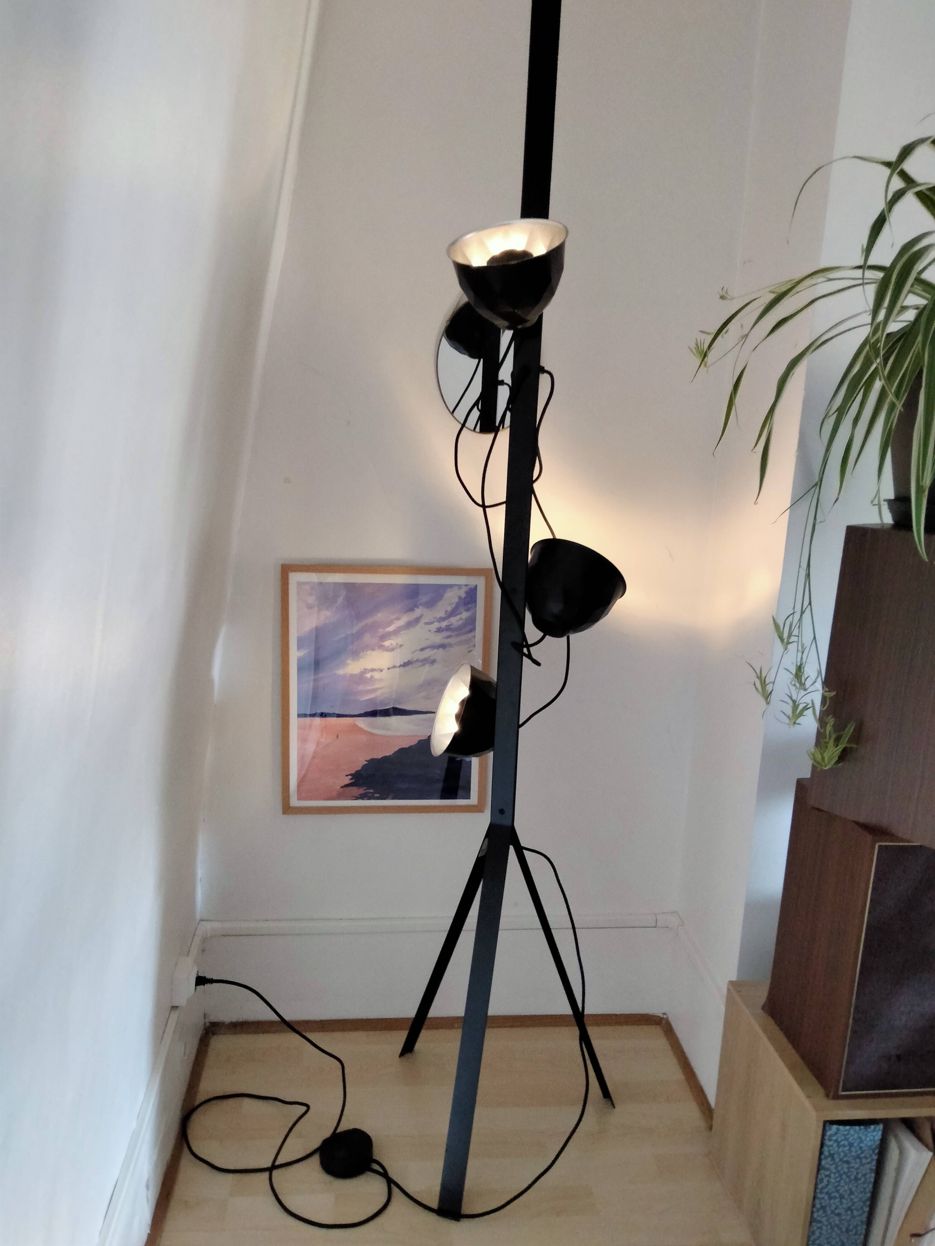 Ligne Roset floor lamp - tripod - normal studio