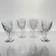 4 Saint-Louis crystal water glasses | Gavarni model | Early 20th century
