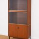 Modernist showcase library in teak
