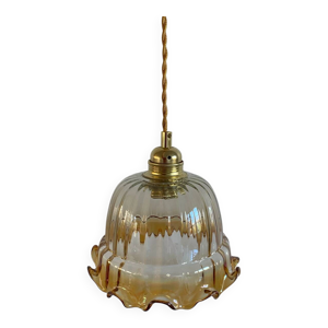 suspension vintage en - verre