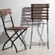 Anciennes chaises de terrasse pliantes (c.1920). Ensemble de 2 pièces #32