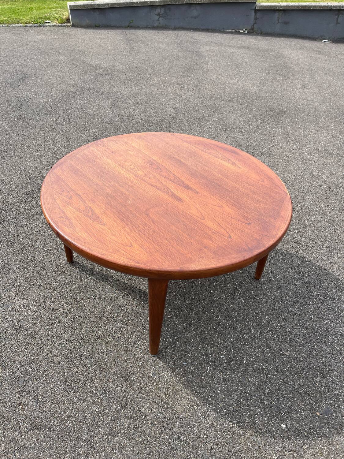 Vintage Scandinavian teak coffee table VV mobler spottrup Danish