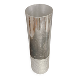 Vase BSF en métal argenté, Allemagne, années 1970.