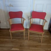 Paire de fauteuils années 60