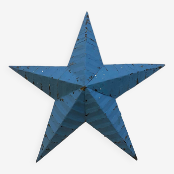 Étoile amish bleu 56cm