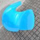 LOOP armchair - Scandinavian DESIGN chair by Claus Breinholt (Danish) Infiniti - blue polypropylene