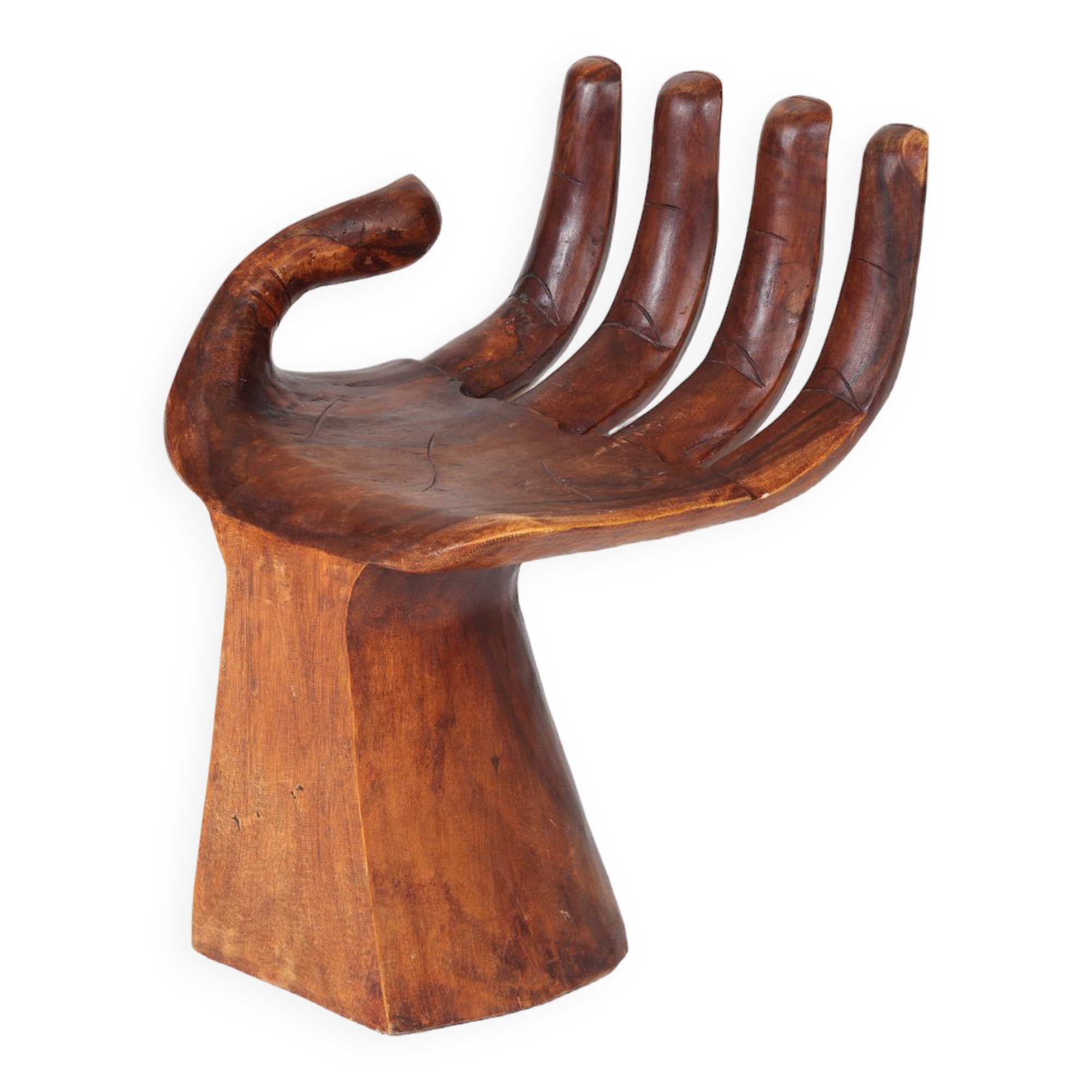 Solid wood hand chair
