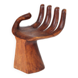Solid wood hand chair