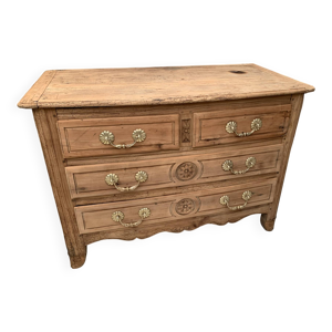 Commode Louis XV bois - massif