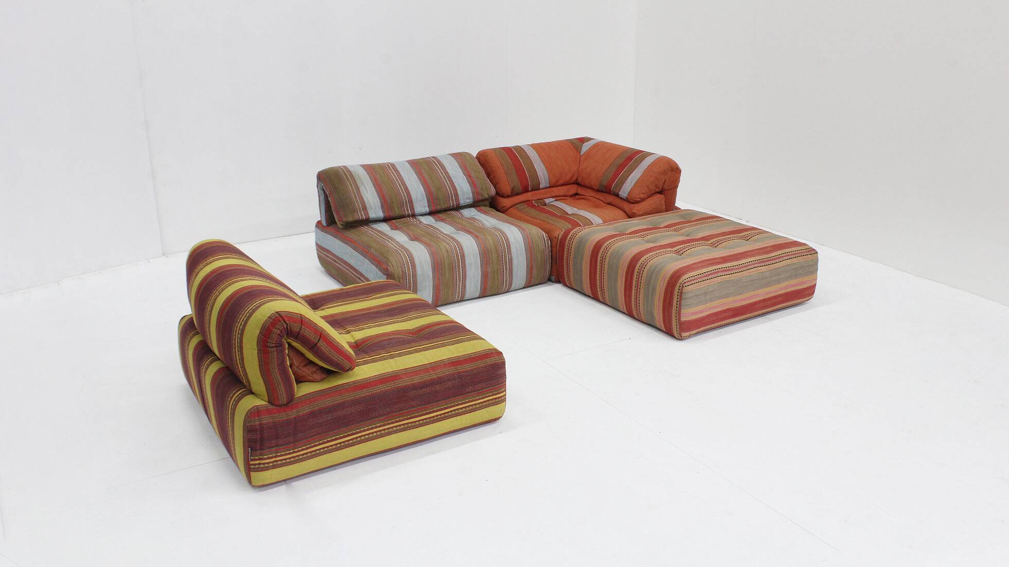 Vintage Roche Bobois Voyage Immobile modular lounge sofa